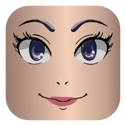 Sticker 🙄 Roblox Faces 👉 @kotletovvemoji