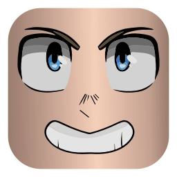 Sticker 😬 Roblox Faces 👉 @kotletovvemoji