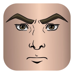 Sticker 😟 Roblox Faces 👉 @kotletovvemoji