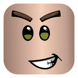 Sticker 😈 Roblox Faces 👉 @kotletovvemoji