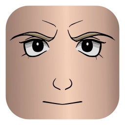 Sticker 😠 Roblox Faces 👉 @kotletovvemoji