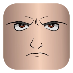Sticker 😠 Roblox Faces 👉 @kotletovvemoji