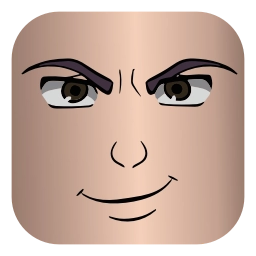 Sticker 😈 Roblox Faces 👉 @kotletovvemoji