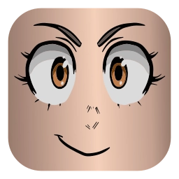 Sticker 😈 Roblox Faces 👉 @kotletovvemoji