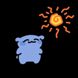 Video sticker ⭐ (대충 작은 파댕이콘) @SSPAPA