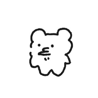 Sticker 💬 Gomsik, Rough Around the Edges 4 By @KakaoEmoticon