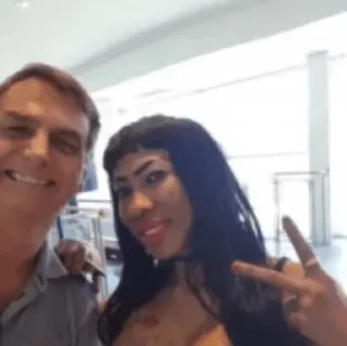 Telegram sticker 🍸 Jair bolsonaro