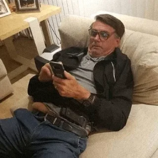 Telegram sticker 🍸 Jair bolsonaro