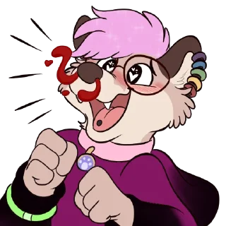 Telegram sticker 😳 SKarrFox Mega Pack