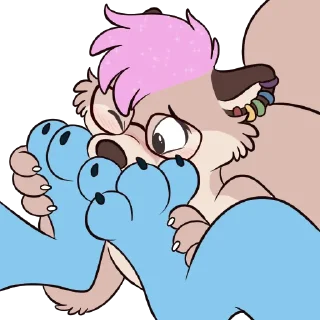 Telegram sticker 🐾 SKarrFox Mega Pack