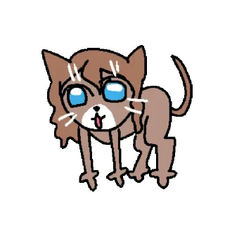 Telegram sticker 💐 Смешные коты и не только