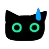 Video sticker 🐈‍⬛ Black Cat (@Shouto...