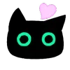 Video sticker 🐈‍⬛ Black Cat (@Shouto...