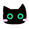 Video sticker 🐈‍⬛ Black Cat (@Shouto...