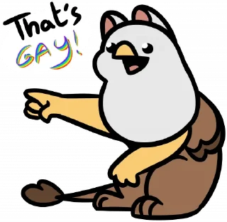 Telegram sticker 🏳️‍🌈 Mallow is back