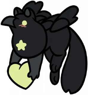 Telegram sticker ❤️ Mallow is back