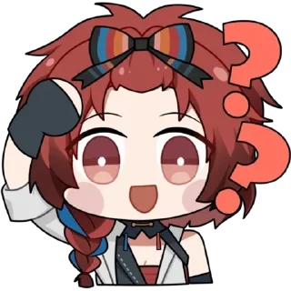 Telegram sticker ❓ WuWa @wuthering_waves_ua :: @fStikBot