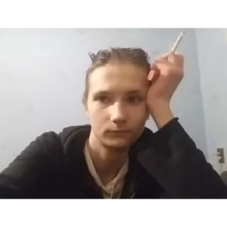Telegram sticker 😢 Андрюха YT @какойто_дал6айо6  by: shitblue