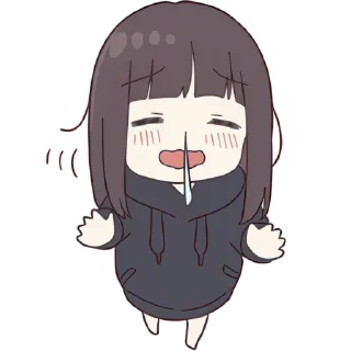 Video sticker 🤤 Куруми-чан 7 @Nyasticks