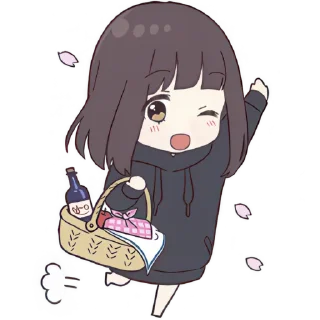 Video sticker 👋 Куруми-чан 7 @Nyasticks