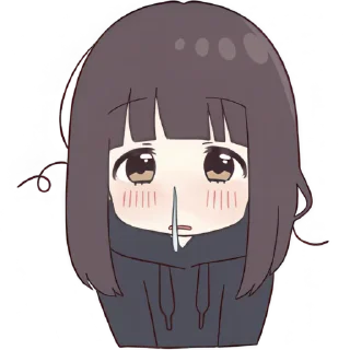 Telegram sticker 😪 Куруми-чан 7 @Nyasticks