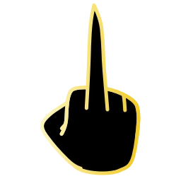 Sticker 🖕 #ftteam @TgEmodziBot
