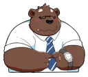 Video sticker 😊 Bear Dad