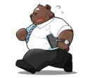 Telegram sticker 😓 Bear Dad