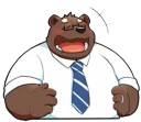 Telegram sticker 😂 Bear Dad