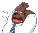 Telegram sticker 😴 Bear Dad