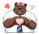 Video sticker 💗 Bear Dad