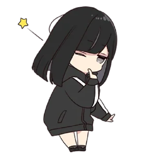 Video sticker 😉 Юрудура-тян @nyasticks