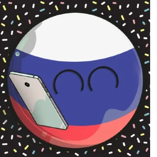 Video sticker 📱 Countryballs by @Skendy123 and @second_B0