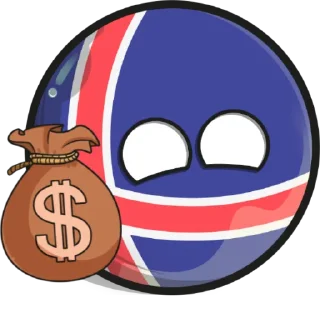 Video sticker 💰 Countryballs by @Skendy123 and @second_B0