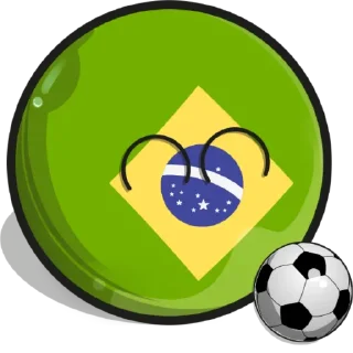 Telegram sticker ⚽️ Countryballs by @Skendy123 and @second_B0