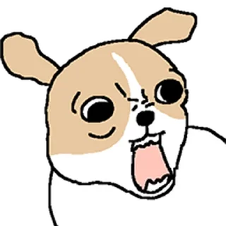 Telegram stiker ⭐ 치왈왈 @moe_sticker_bot